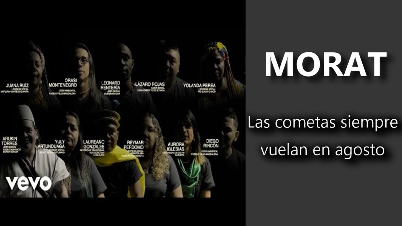 Las cometas siempre vuelan en agosto Letra MORAT YouTube Las cometas siempre vuelan en agosto Letra MORAT YouTube