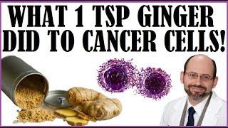 What 1 Tsp Ginger Did To Cancer Cells!