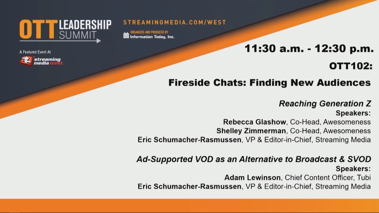 OTT102. Fireside Chats: Finding New Audiences