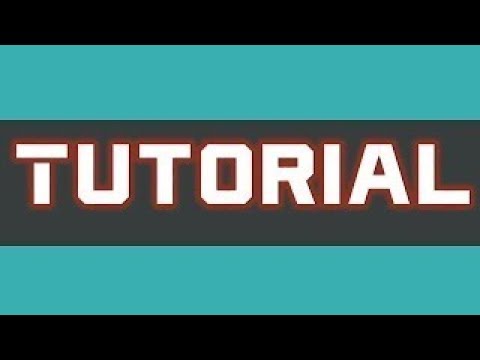 როგორ გავაკეთოთ ლოგო/How To Make Logo