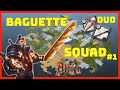 Baguette squad 1 gank albion online  double tranchant  pattes dours