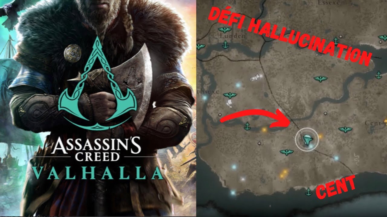 Assassin’s creed Valhalla défi hallucination Cent - YouTube