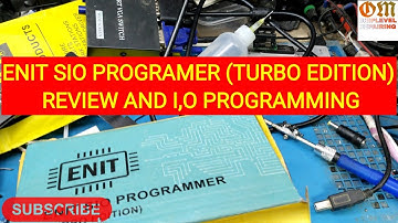 ENIT SIO PROGRAMER (TURBO EDITION) REVIEW AND I,O PROGRAMMING