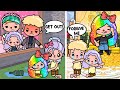 My Poor Sister Became a Billionaire | Toca Life Story | Toca Boca