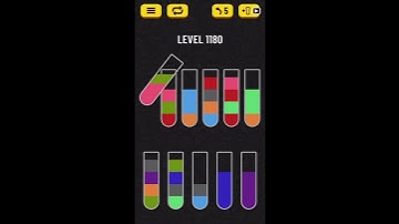 Water Sort Puzzle Level 1180