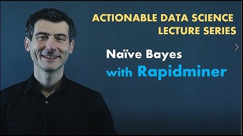 Naive Bayes with Rapidminer