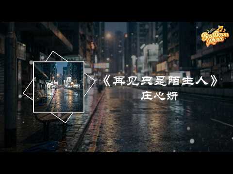 再見只是陌生人- 莊心妍『這座城多了個傷心的人』【動態歌詞MV】