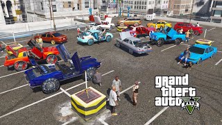 Car Show | Donks, Custom Cars,Big rims| GTA 5 Mods