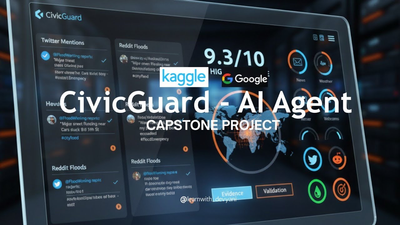 CivicGuard | Multi-Agent Crisis Intelligence | Google + Kaggle Capstone Challenge