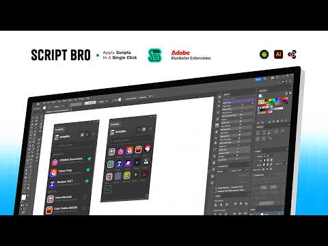 ScriptBro Adobe Illustrator Script Manager Extension