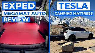 EXPED MegaMat Auto Camping Mattress for Tesla Model Y  Review