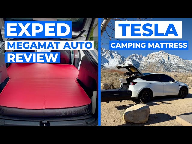 EXPED MegaMat Auto Camping Mattress for Tesla Model Y - Review 