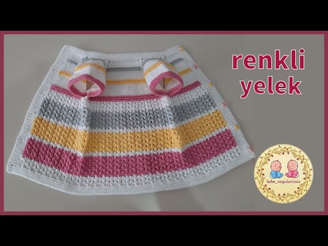 Renk Geçişli Bebek Yeleği | Tam Anlatımlı Örgü | Örgü Modelleri