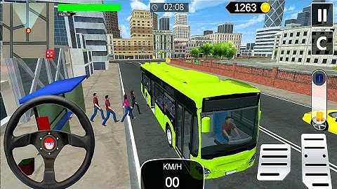 Bus Racing : Coach Bus Simulator 2021 || Police bus Driving Game - Best Android Gameplay | Android