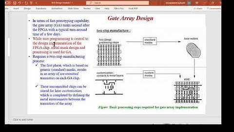 VLSI Design L4 Gate array design and FPGA design style