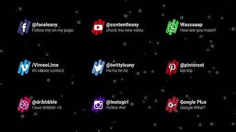 Social Media Lower Thirds DaVinci Resolve Macros