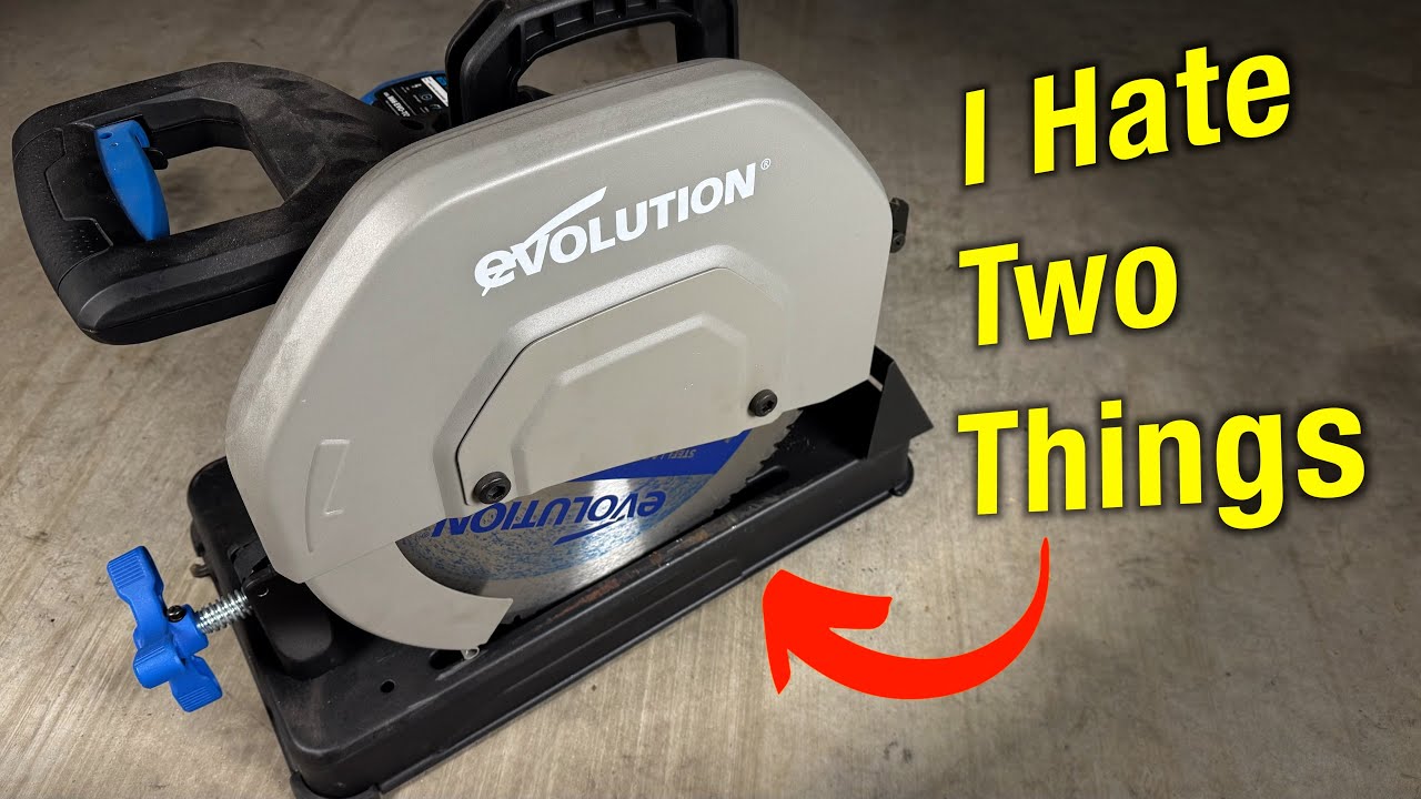 Стоило ли это 380 долларов? Отрезная пила по металлу Evolution 14 дюймов