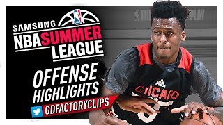 Antonio Blakeney Offense Highlights 2017 Summer League - Chicago Bulls Debut