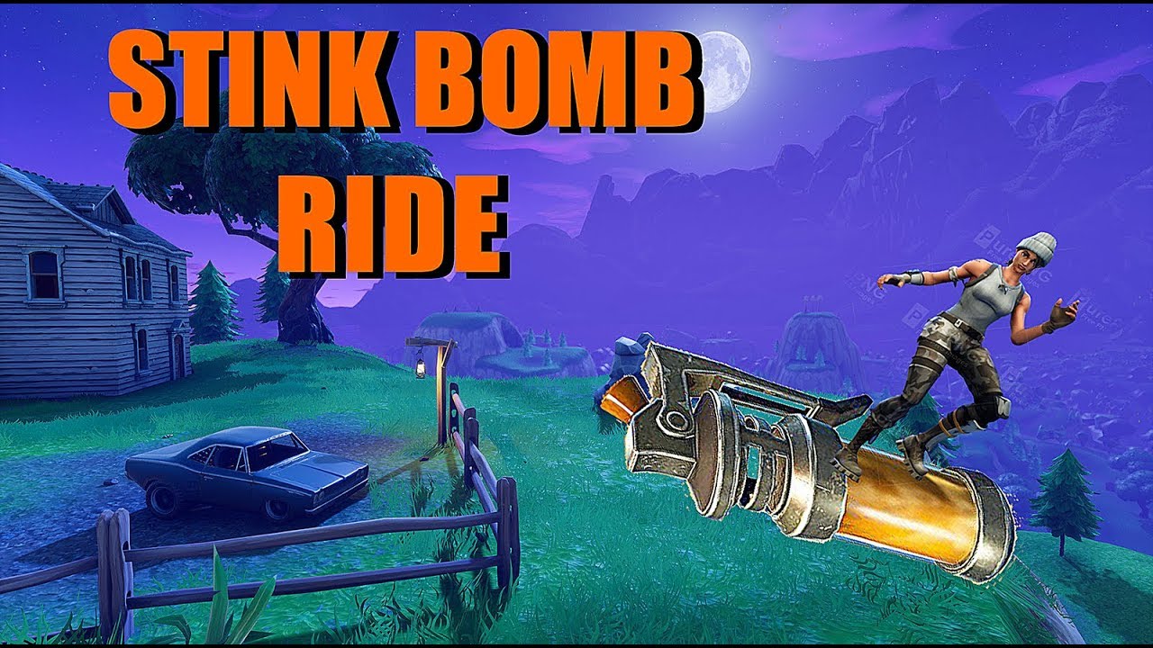 Stink Bomb Rides? + Epic Moments (Fortnite Battle Royale)