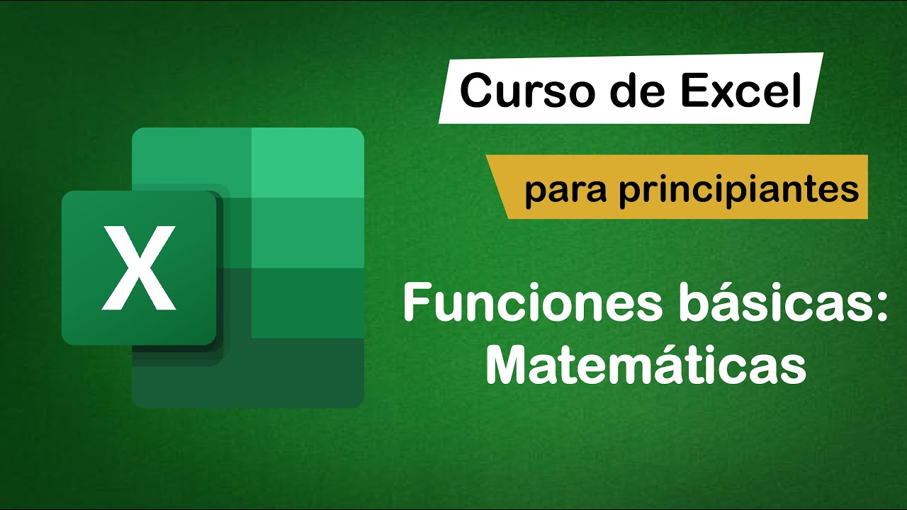 Domina las Funciones Matemáticas en Excel: Guía Paso a Paso para ...