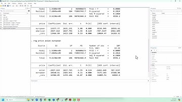 Stata Basics: Categorical Data in Regressions (Factor Variables)