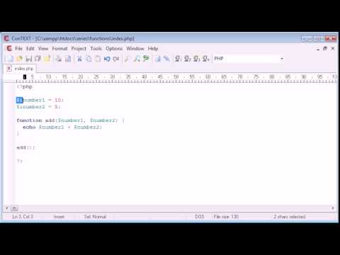 Beginner PHP Tutorial   31   Functions with Arguments