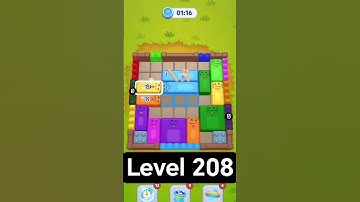 Farm Block Escape. Level 208. Solution 📱🧩🎮 #farmblockescape #gameplay #games