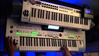 sandra - maria magdalena remix on tyros 3