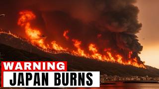 Shocking Images Of Japan's DEADLIEST Wildfire In Otsuchi - 1,373 Hectares GONE, 2,588 EVACUATED