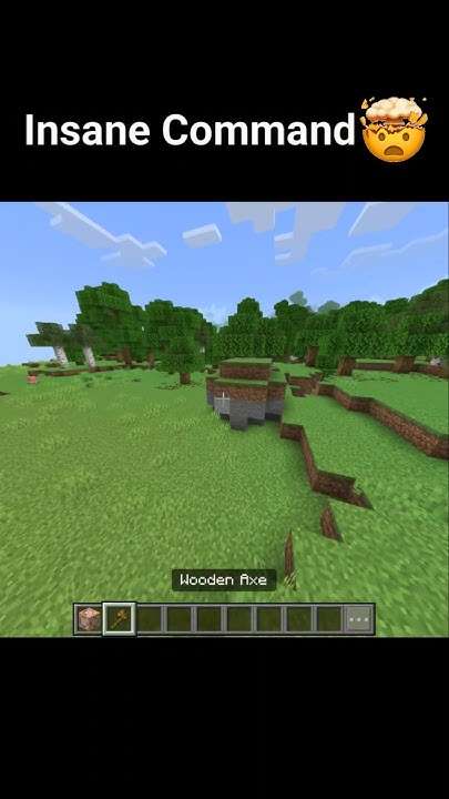 Insane Minecraft Command #shorts - YouTube