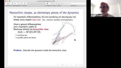 Sylvain Crovisier (CNRS), "Strong positive recurrence for surface diffeomorphisms I"