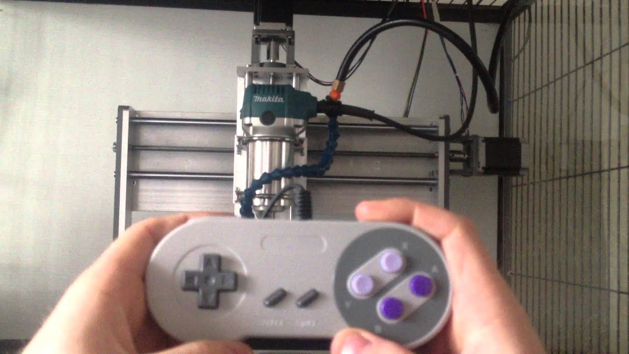 Controlling Cnc Machine With Super Nintendo Controller You Controlling Cnc Machine With Super Nintendo Controller