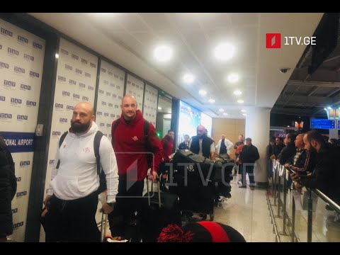 საქართველოს მორაგბეთა ნაკრები სამშობლოში დაბრუნდა