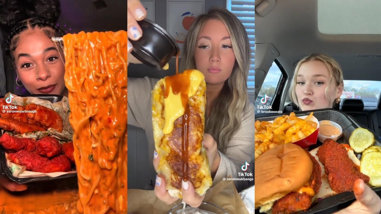 ASMR Food That Feeds Your Ears – Real Eating, No Music, No Talking 🎧🍱