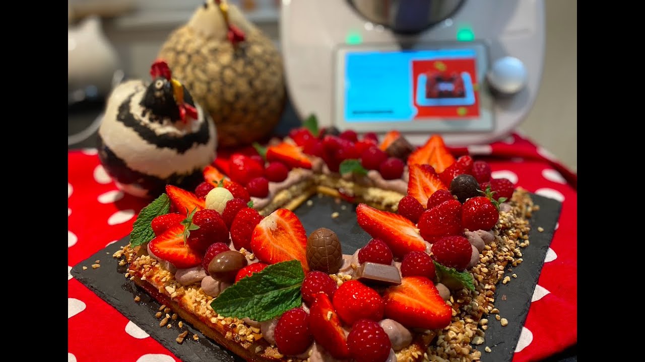 Tarte pascale aux fruits rouges by Thermomix