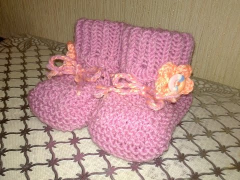 Пинетки спицами-для начинающих+с пошаговым♥Пинетки мастер класс♥♥♥Пинетки спицами для новорожденных Пинетки спицами-для начинающих+с пошаговым♥Пинетки мастер класс♥♥♥Пинетки спицами для новорожденных