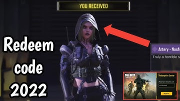 Redeem code cod mobile 2022