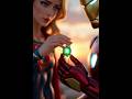 Ironman's Heartbreak 💔 Supergirl walked Away! #shorts #viral  #marvel  #ironman #superherogirl