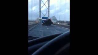Edinburgh Forth Road Bridge Crash