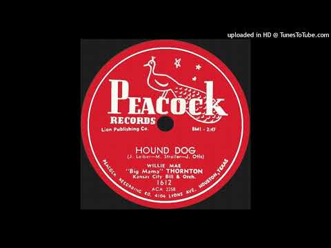米7” Willie Mae ”big Mama” Thornton Hound Dog / Rock A Bye Baby 51612 PEACOCK /00080 BIG MAMA THORNTON 