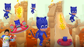 Tag with Ryan New Update PJ Mask Catboy Vs Combo Panda Run All Characters Unlocked