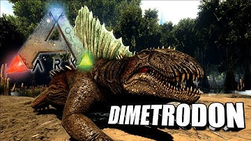 Taming  A Dimetrodon | Ark Survival Evolved | The Island
