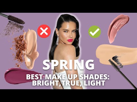 Your Best Makeup Shades: Bright, True x Light Spring | Seasonal Color Analysis