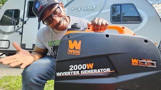 Can you power a camper with a 2000 Watt Generator?