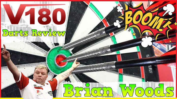 V180 BRIAN WOODS 24g Darts Review - HUGE Average!