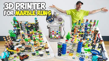 3D Print Your Own Marble Run Parts! | Bambu Lab A1 Review