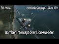 FW 190 A8 vs. B-26 Marauders: Bomber intercept over Lion-sur-Mer | Cinematic WW2 Air Combat Missions