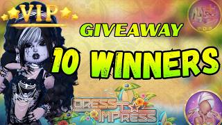 🎉​Dress To Impress GIVEAWAY 🎉​|  10 WINNERS🎉​
