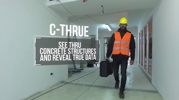 C-thrue Concrete Scanner | See Through Concrete with Real-Time GPR Analysis