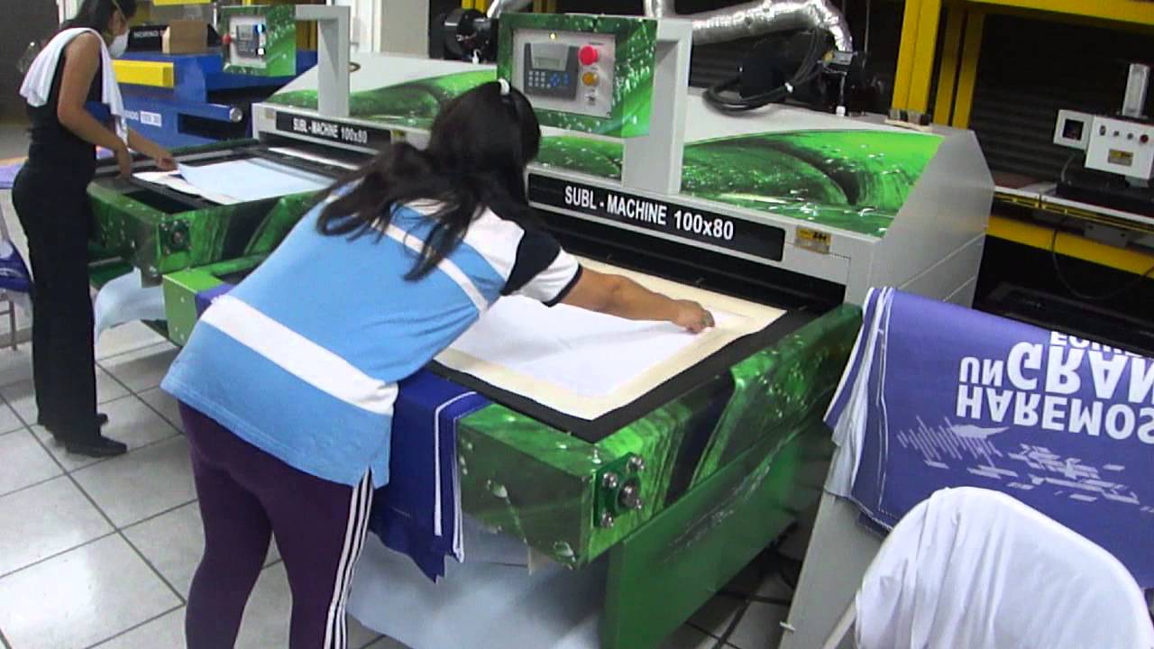 SUBLIMADORA AUTOMA PRODUCCION